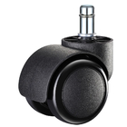 Furniture Compatible Nylon Casters 600KG Loaded Capacity Solid Core Wheel PA Quantity 4