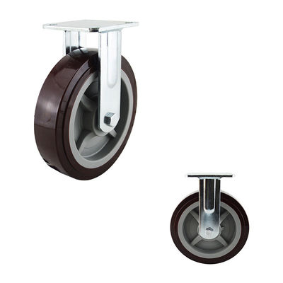 8 Inch FLat Tread PU Wheel 660LBS Dolly  Heavy Duty Casters