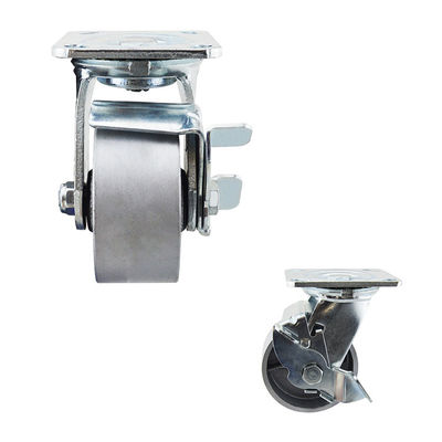 200kg High Load Bearing Cast Iron 4 Inch Dolly Wheels For Cabinets Furniture