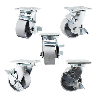 200kg High Load Bearing Cast Iron 4 Inch Dolly Wheels For Cabinets Furniture