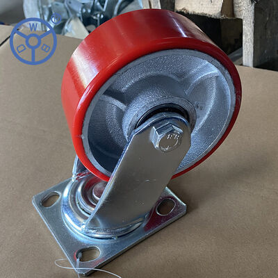 600KG Capacity Loaded Light Duty Casters 65mm Kích thước bánh xe Heavy Duty Đốp công nghiệp bền cho thiết bị và xe tải