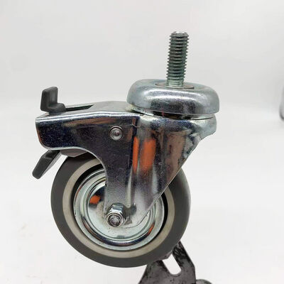100 lbs Capacity Load Nylon Casters Solid Core Wheel tương thích với đồ nội thất Heavy Duty Dễ dàng lắp đặt Thay thế