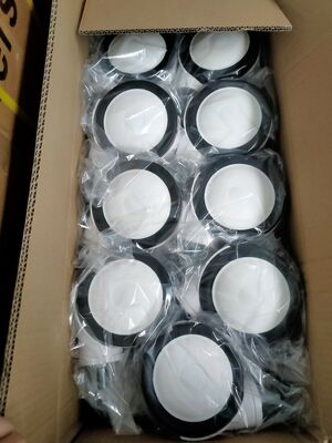 Vật liệu nhà thép Vòng xoay cao su có bánh xe lõi cao su PP và vòng bi quả kép thích hợp cho sự di chuyển của thiết bị