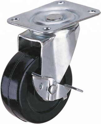 Bánh xe cao su 4kg 5kg trọng lượng đơn vị vật liệu bánh xe cao su thép phù hợp cho các ứng dụng công nghiệp chịu tải nặng trong nhà và ngoài trời