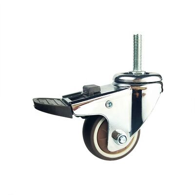 600KG Capacity Loaded Nylon Casters Set of 4 American Type Heavy Duty Durable Wheels hoàn hảo cho thiết bị và máy móc