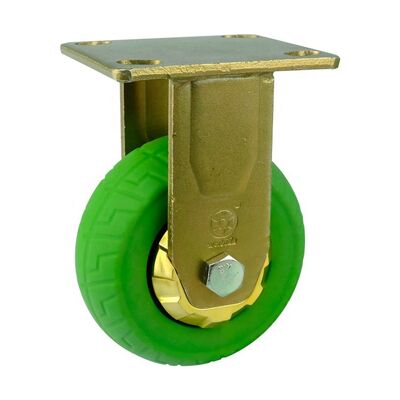 Vòng xoay cao su ngoài trời bánh xe cố định bánh xe phanh xoay xoay hạng nặng bánh xe thay thế cho xe ngựa máy móc và đồ nội thất