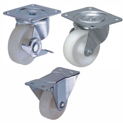 100 lbs Capacity Load Nylon Casters loại American Caster phù hợp với xe tải tay và ứng dụng công nghiệp bền