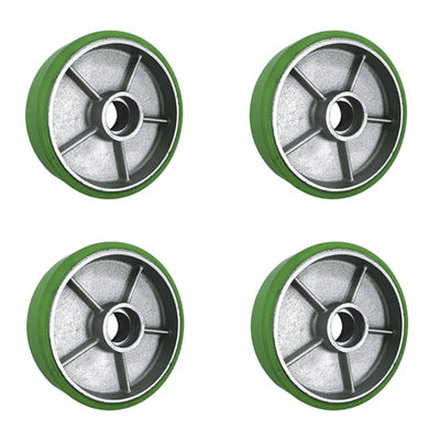 1000kg Loading 8x2inch Polyurethane Casters For Pallet Trucks