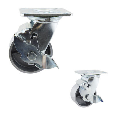 200kg High Load Bearing Cast Iron 4 Inch Dolly Wheels For Cabinets Furniture