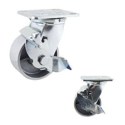200kg High Load Bearing Cast Iron 4 Inch Dolly Wheels For Cabinets Furniture